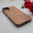 قاب گوشی iPhone 13 - iPhone 14 آیفون سیلیکونی مینیمال موج دار مات برجسته Waves Matte کد 158203