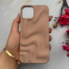 قاب گوشی iPhone 13 - iPhone 14 آیفون سیلیکونی مینیمال موج دار مات برجسته Waves Matte کد 158203