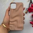 قاب گوشی iPhone 13 - iPhone 14 آیفون سیلیکونی مینیمال موج دار مات برجسته Waves Matte کد 158203