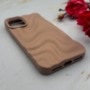 قاب گوشی iPhone X - XS آیفون سیلیکونی مینیمال موج دار مات برجسته Waves Matte کد 158204