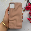قاب گوشی iPhone 11 Pro Max آیفون سیلیکونی مینیمال موج دار مات برجسته Waves Matte کد 158206