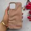 قاب گوشی iPhone 12 Pro Max آیفون سیلیکونی مینیمال موج دار مات برجسته Waves Matte کد 158209