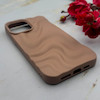 قاب گوشی iPhone 13 Pro Max آیفون سیلیکونی مینیمال موج دار مات برجسته Waves Matte کد 158211