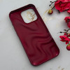 قاب گوشی iPhone 16 Pro آیفون سیلیکونی مینیمال موج دار مات برجسته Waves Matte کد 158218