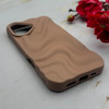 قاب گوشی iPhone 16 آیفون سیلیکونی مینیمال موج دار مات برجسته Waves Matte کد 158221