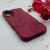 قاب گوشی iPhone 17 آیفون سیلیکونی مینیمال موج دار مات برجسته Waves Matte کد 158223
