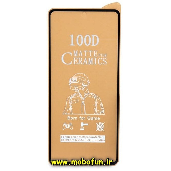 مشخصات و خرید گلس مات سرامیکی Redmi Note 9 Pro شیائومی مدل نشکن، خرید گلس مات سرامیکی Redmi Note 9 Pro شیائومی مدل نشکن از فروشگاه موبوفان، قیمت گلس مات سرامیکی Redmi Note 9 Pro شیائومی مدل نشکن