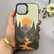 قاب گوشی iPhone 13 - iPhone 14 آیفون اورجینال SO COOL دور مات سوکول اسپرت Sport طرح کوه North کد 157359