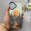 قاب گوشی iPhone 17 آیفون اورجینال SO COOL دور مات سوکول اسپرت Sport طرح کوه North کد 157371