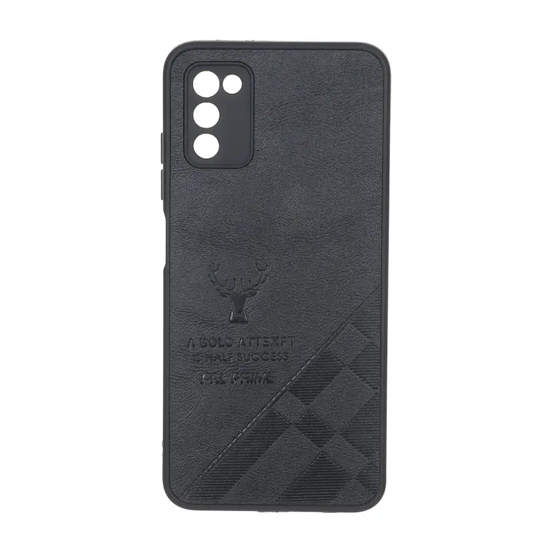 قاب گوشی Galaxy A02S - Galaxy A03S سامسونگ چرمی ساده ژله ای محافظ لنزدار PAL Prime کد E1-159479