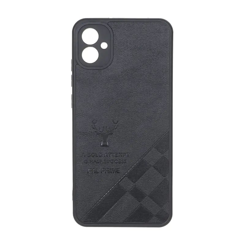 قاب گوشی Galaxy A04E سامسونگ چرمی ساده ژله ای محافظ لنزدار PAL Prime کد E1-159485