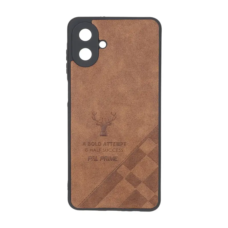 قاب گوشی Galaxy A07 سامسونگ چرمی ساده ژله ای محافظ لنزدار PAL Prime کد 159499