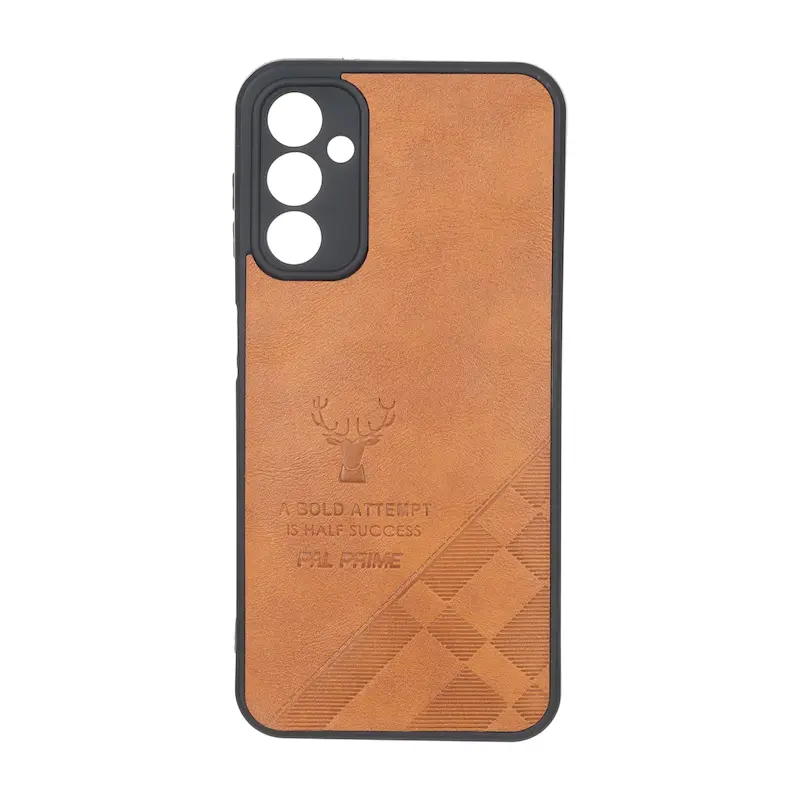 قاب گوشی Galaxy A14 سامسونگ چرمی ساده ژله ای محافظ لنزدار PAL Prime کد 159504