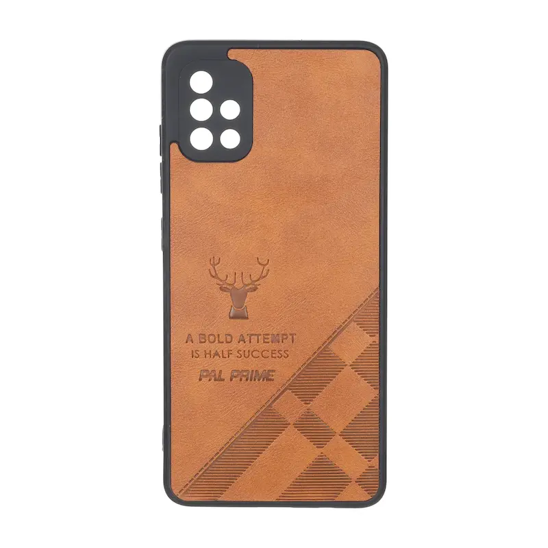 قاب گوشی Galaxy A51 سامسونگ چرمی ساده ژله ای محافظ لنزدار PAL Prime کد E1-159527