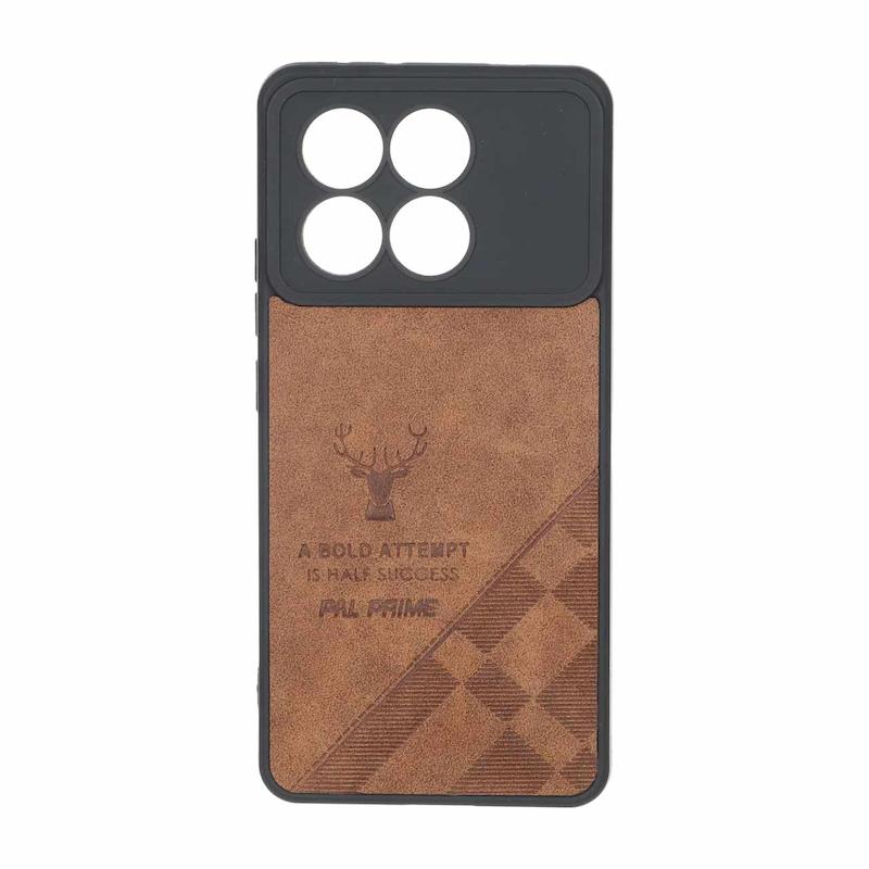 قاب گوشی Poco X6 Pro - Redmi K70E شیائومی چرمی ساده ژله ای محافظ لنزدار PAL Prime کد 159574