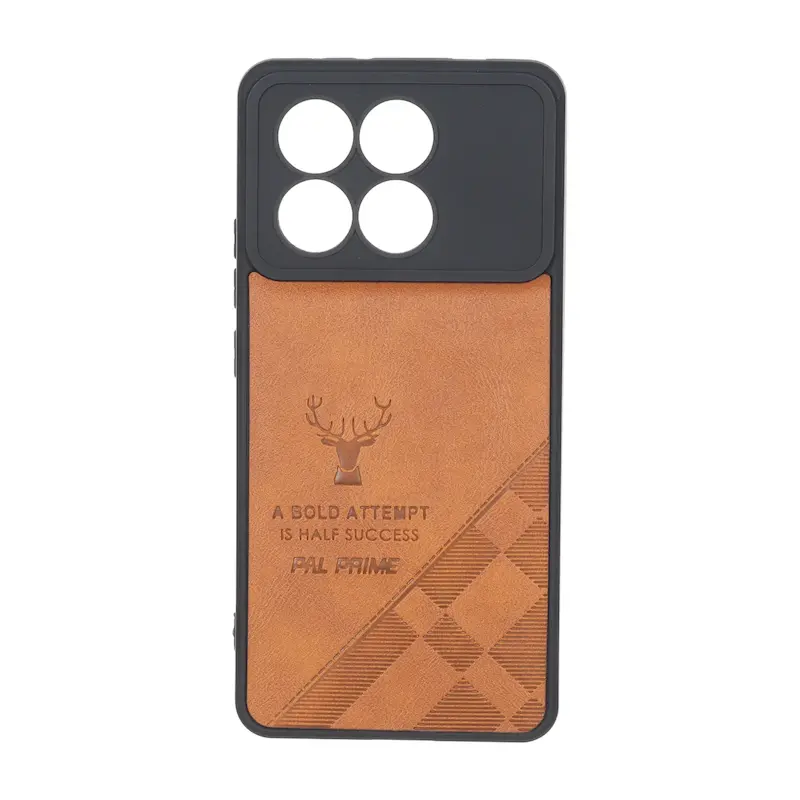 قاب گوشی Poco X6 Pro - Redmi K70E شیائومی چرمی ساده ژله ای محافظ لنزدار PAL Prime کد 159575