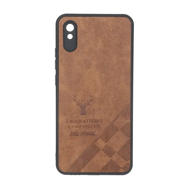 قاب گوشی Redmi 9A - Redmi 9AT - Redmi 9A Sport شیائومی چرمی ساده ژله ای محافظ لنزدار PAL Prime کد 159576