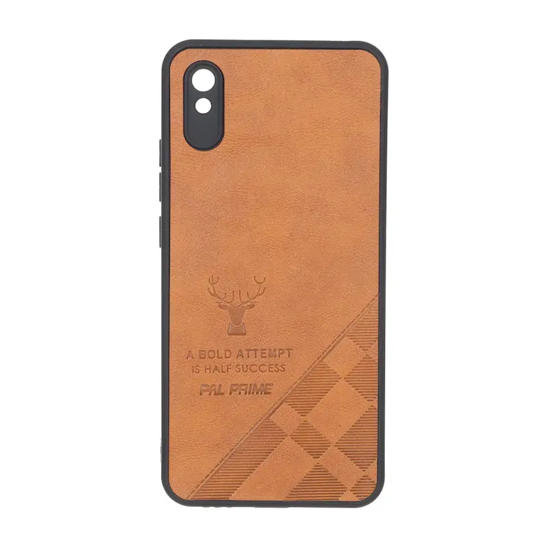 قاب گوشی Redmi 9A - Redmi 9AT - Redmi 9A Sport شیائومی چرمی ساده ژله ای محافظ لنزدار PAL Prime کد 159577