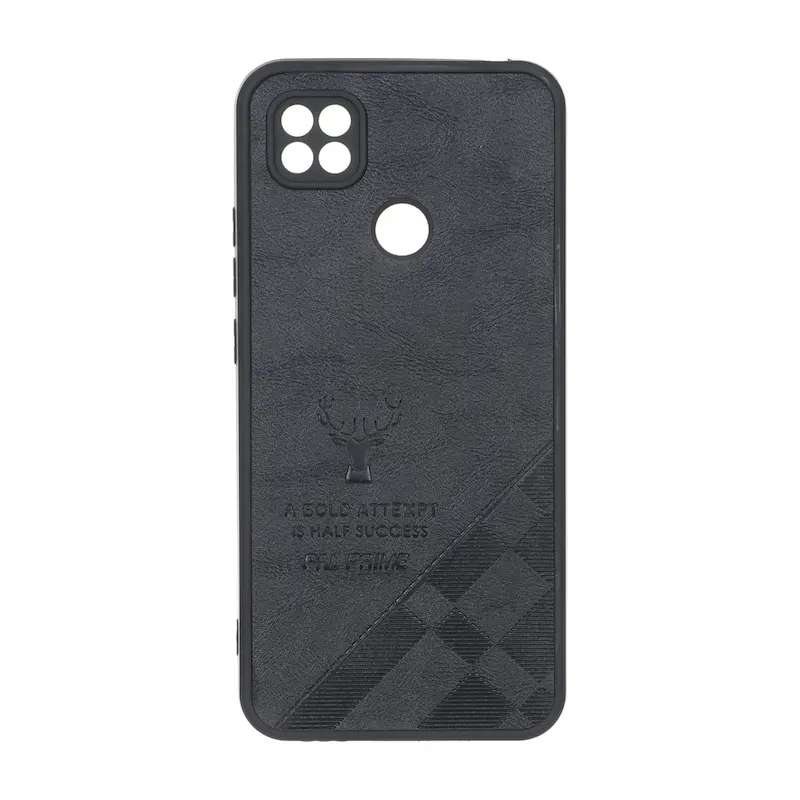 قاب گوشی Redmi 9C - Redmi 10A - Poco C3 شیائومی چرمی ساده ژله ای محافظ لنزدار PAL Prime کد 159578