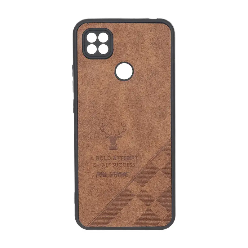 قاب گوشی Redmi 9C - Redmi 10A - Poco C3 شیائومی چرمی ساده ژله ای محافظ لنزدار PAL Prime کد 159579