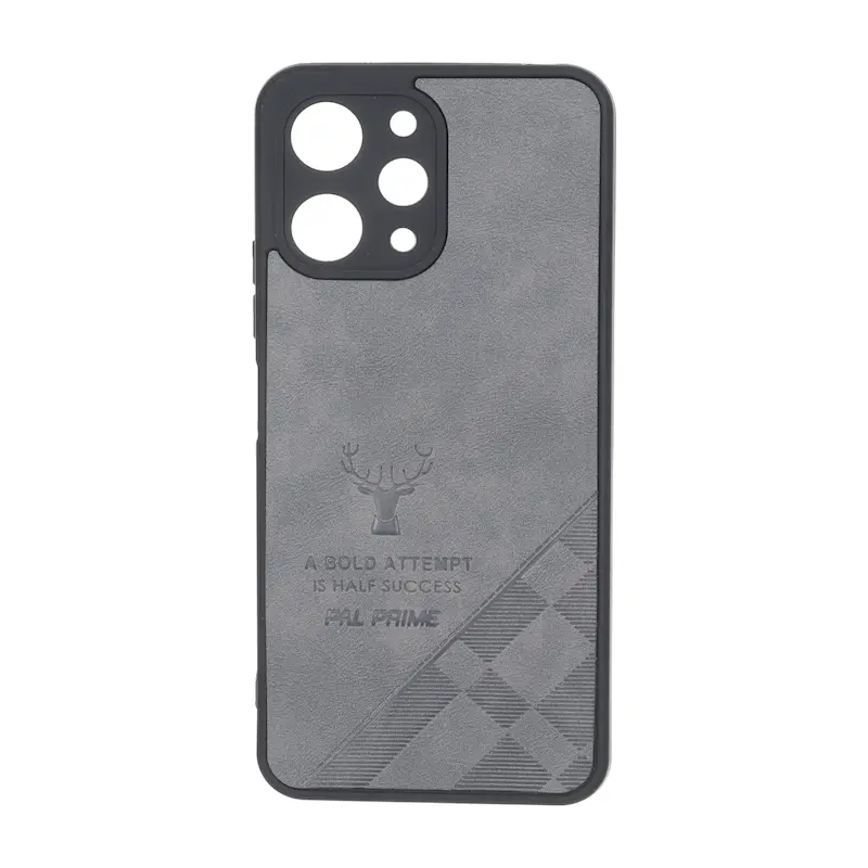 قاب گوشی Redmi 12 - Poco M6 Pro 5G شیائومی چرمی ساده ژله ای محافظ لنزدار PAL Prime کد 159583