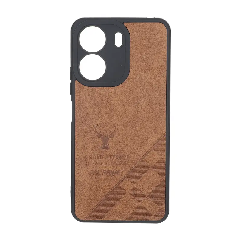 قاب گوشی Redmi 13C - Poco C65 شیائومی چرمی ساده ژله ای محافظ لنزدار PAL Prime کد 159590