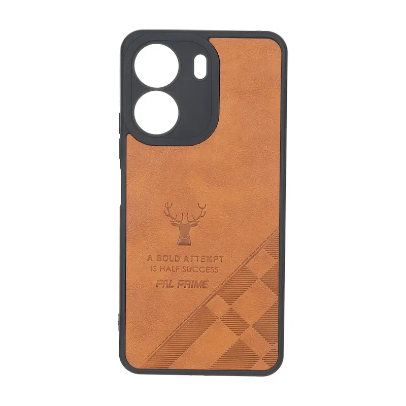 قاب گوشی Redmi 13C - Poco C65 شیائومی چرمی ساده ژله ای محافظ لنزدار PAL Prime کد 159592