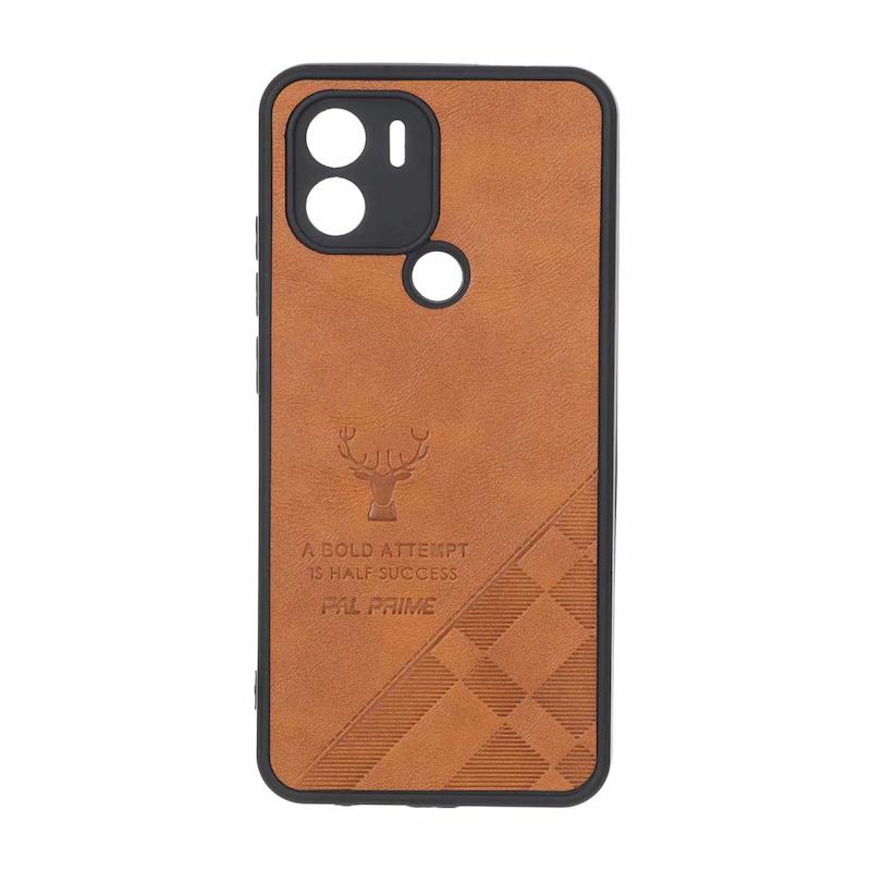 قاب گوشی Redmi A1 Plus - Redmi A2 Plus - Poco C50 شیائومی چرمی ساده ژله ای محافظ لنزدار PAL Prime کد 159597