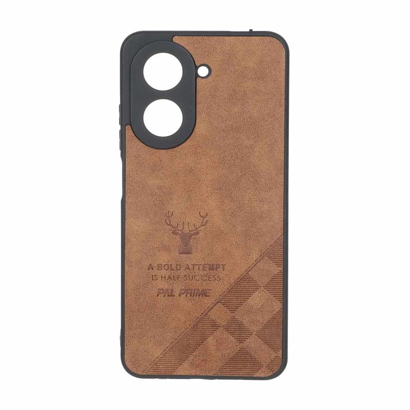 قاب گوشی Redmi A5 - Poco C71 شیائومی چرمی ساده ژله ای محافظ لنزدار PAL Prime کد 159599