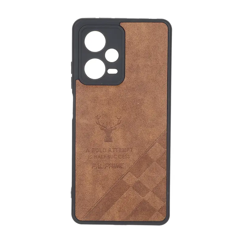 قاب گوشی Redmi Note 12 Pro 5G شیائومی چرمی ساده ژله ای محافظ لنزدار PAL Prime کد 159604