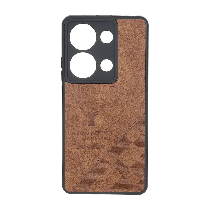 قاب گوشی Redmi Note 13 Pro 4G - Poco M6 Pro 4G شیائومی چرمی ساده ژله ای محافظ لنزدار PAL Prime کد 159608