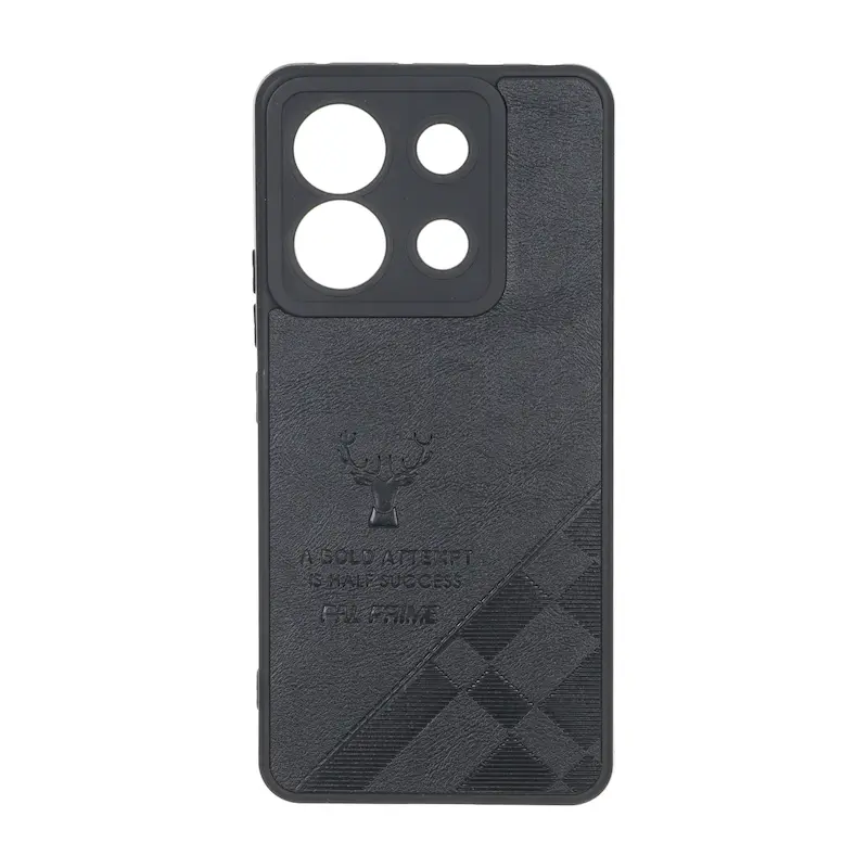 قاب گوشی Redmi Note 13 Pro 5G - Poco X6 شیائومی چرمی ساده ژله ای محافظ لنزدار PAL Prime کد 159611