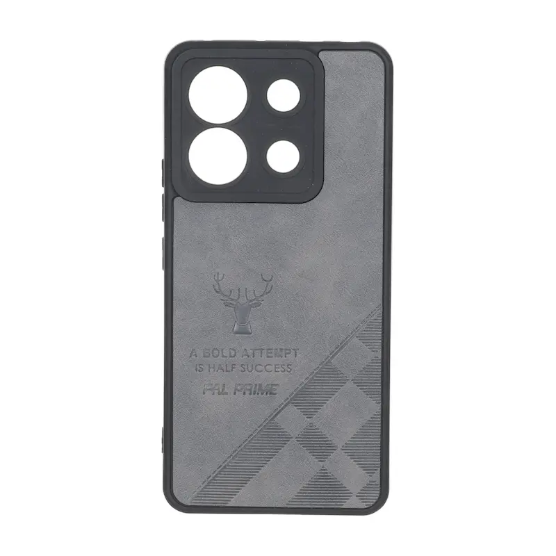 قاب گوشی Redmi Note 13 Pro 5G - Poco X6 شیائومی چرمی ساده ژله ای محافظ لنزدار PAL Prime کد 159613