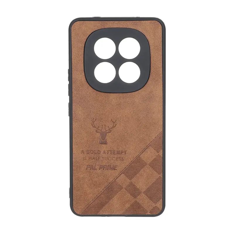 قاب گوشی Redmi Note 15 Pro 4G شیائومی چرمی ساده ژله ای محافظ لنزدار PAL Prime کد 159619