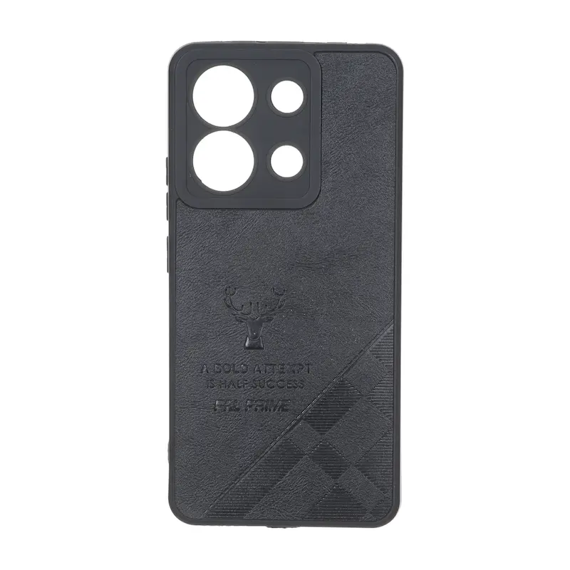 قاب گوشی Redmi Note 13 4G شیائومی چرمی ساده ژله ای محافظ لنزدار PAL Prime کد 159628