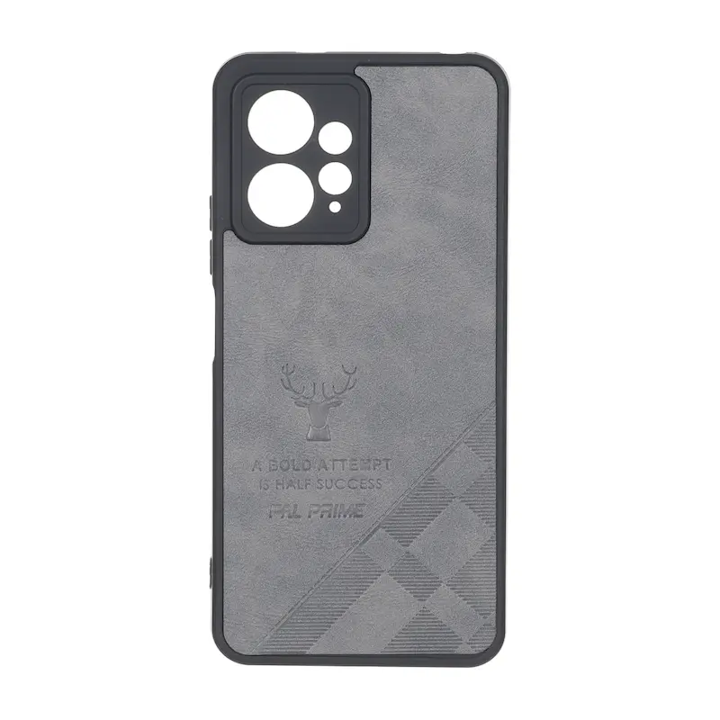 قاب گوشی Redmi Note 12 4G شیائومی چرمی ساده ژله ای محافظ لنزدار PAL Prime کد 159634