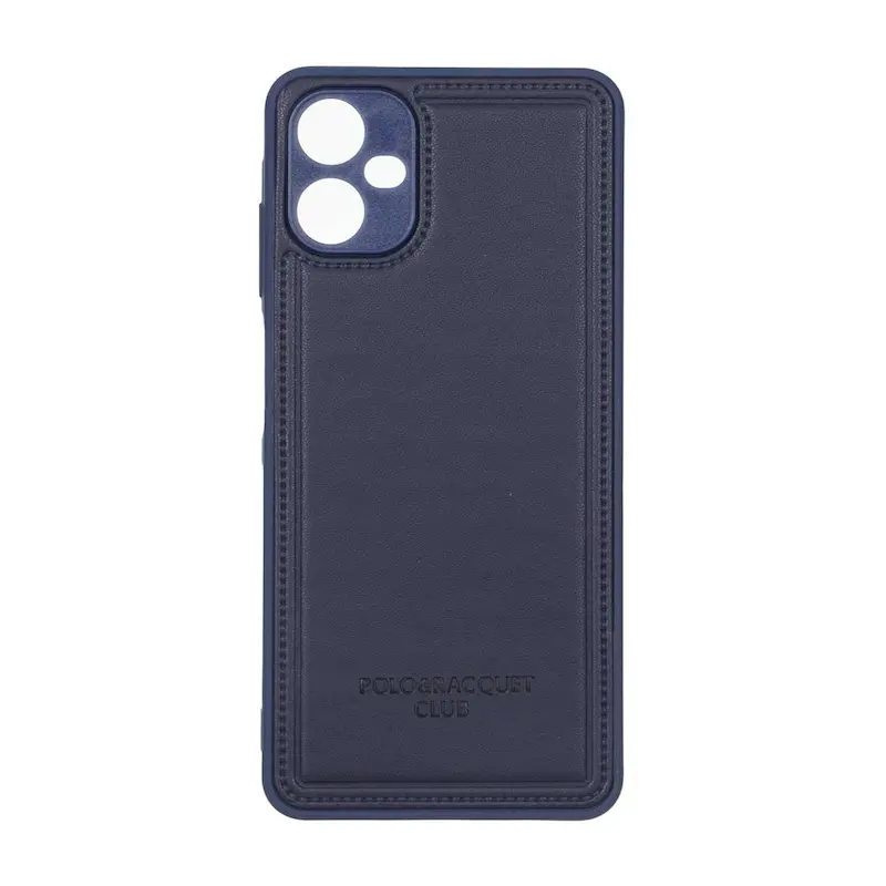 قاب گوشی Galaxy A06 سامسونگ اورجینال POLO پولو چرمی طرح دوخت محافظ لنزدار کد 159642