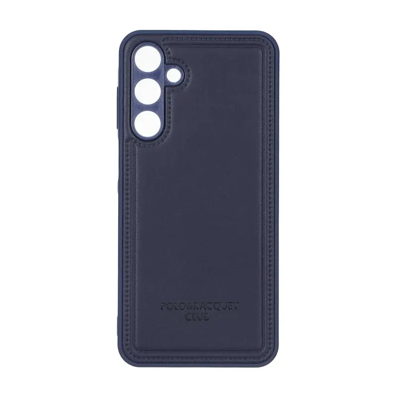 قاب گوشی Galaxy A16 سامسونگ اورجینال POLO پولو چرمی طرح دوخت محافظ لنزدار کد 159649