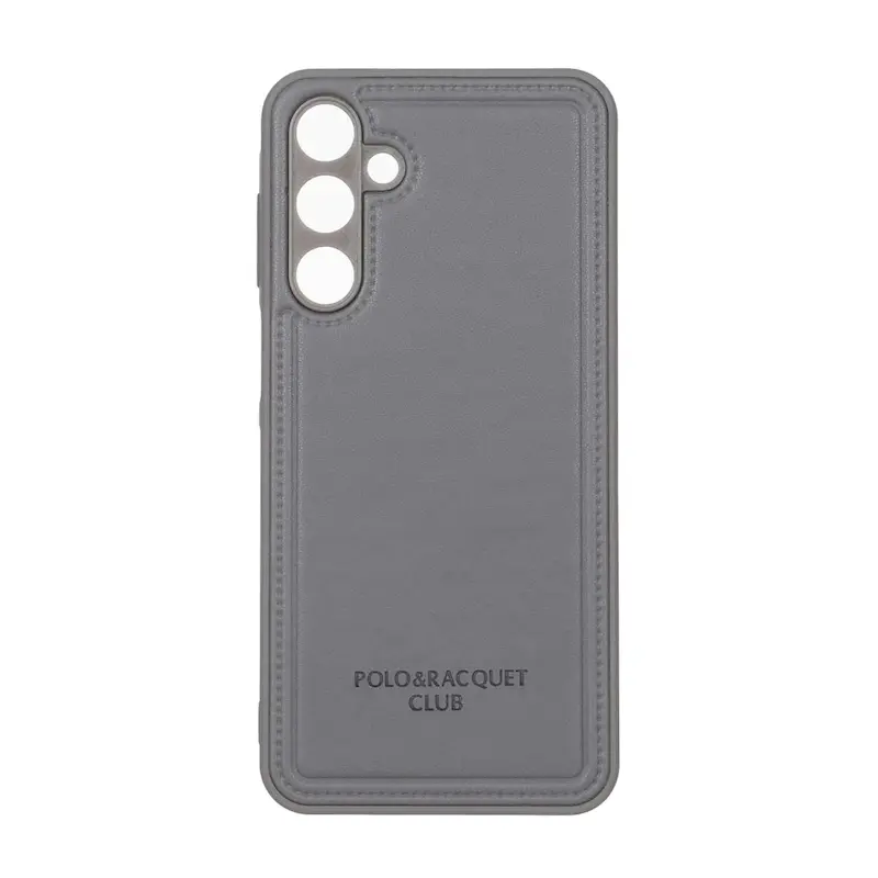قاب گوشی Galaxy A16 سامسونگ اورجینال POLO پولو چرمی طرح دوخت محافظ لنزدار کد 159650