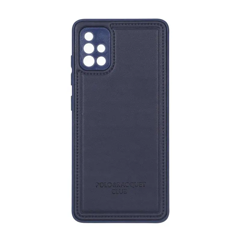 قاب گوشی Galaxy A51 سامسونگ اورجینال POLO پولو چرمی طرح دوخت محافظ لنزدار کد 159661