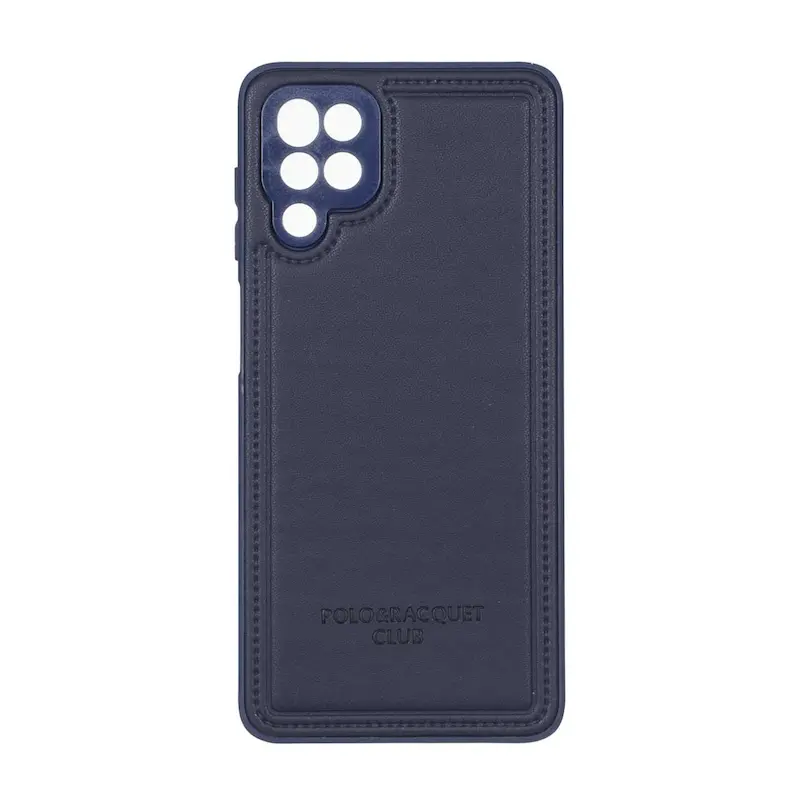 قاب گوشی Galaxy A12 - M12 سامسونگ اورجینال POLO پولو چرمی طرح دوخت محافظ لنزدار کد 159665