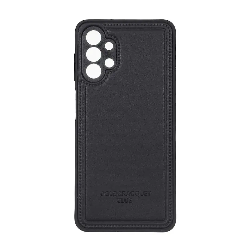 قاب گوشی Galaxy A13 4G سامسونگ اورجینال POLO پولو چرمی طرح دوخت محافظ لنزدار کد 159668