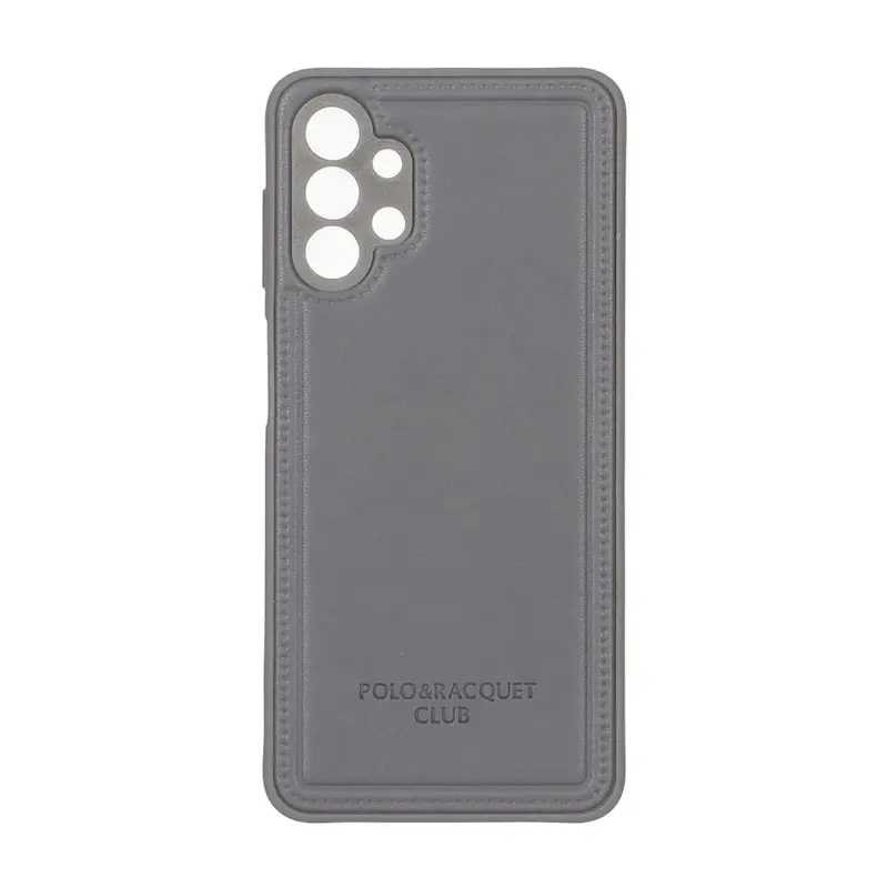 قاب گوشی Galaxy A13 4G سامسونگ اورجینال POLO پولو چرمی طرح دوخت محافظ لنزدار کد 159670