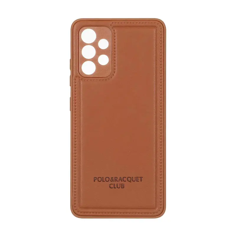 قاب گوشی Galaxy A32 4G سامسونگ اورجینال POLO پولو چرمی طرح دوخت محافظ لنزدار کد 159675