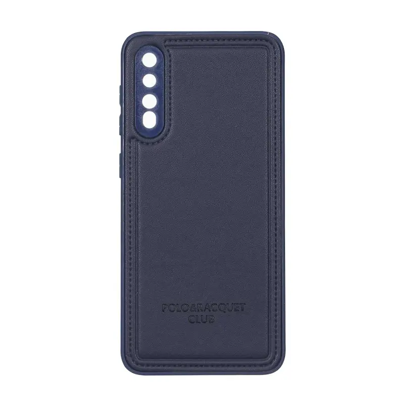 قاب گوشی Galaxy A30S - A50S - A50 سامسونگ اورجینال POLO پولو چرمی طرح دوخت محافظ لنزدار کد 159677