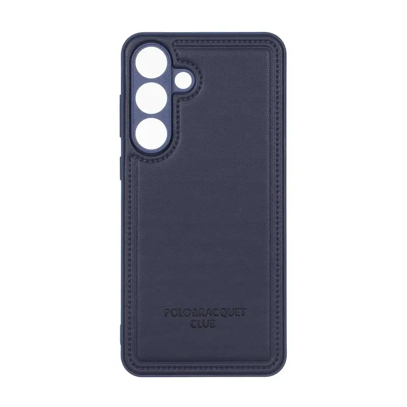 قاب گوشی Galaxy S25 FE سامسونگ اورجینال POLO پولو چرمی طرح دوخت محافظ لنزدار کد 159681