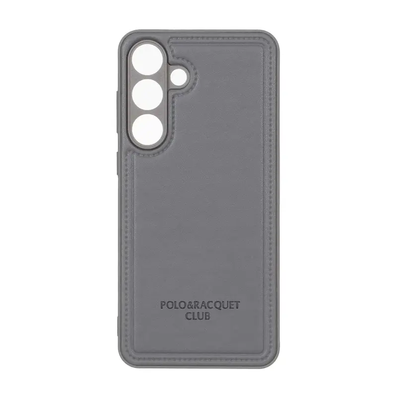 قاب گوشی Galaxy S25 FE سامسونگ اورجینال POLO پولو چرمی طرح دوخت محافظ لنزدار کد 159682