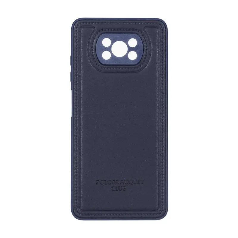 قاب گوشی Poco X3 - Poco X3 Pro شیائومی اورجینال POLO پولو چرمی طرح دوخت محافظ لنزدار کد 159693