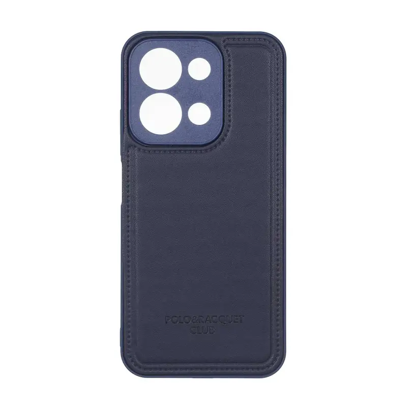 قاب گوشی Redmi 15C - Poco C85 شیائومی اورجینال POLO پولو چرمی طرح دوخت محافظ لنزدار کد 159705