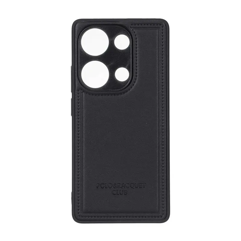 قاب گوشی Redmi Note 13 Pro 4G - Poco M6 Pro 4G شیائومی اورجینال POLO پولو چرمی طرح دوخت محافظ لنزدار کد 159719